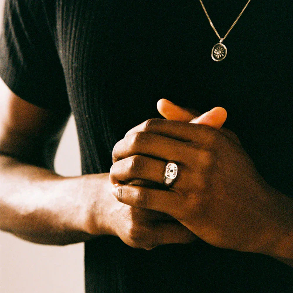 TWOJEYS - Bague Always Lucky Signet - Argent - Image 2