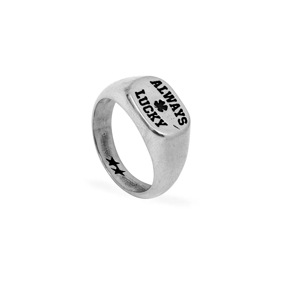 TWOJEYS - Bague Always Lucky Signet - Argent - Image 3