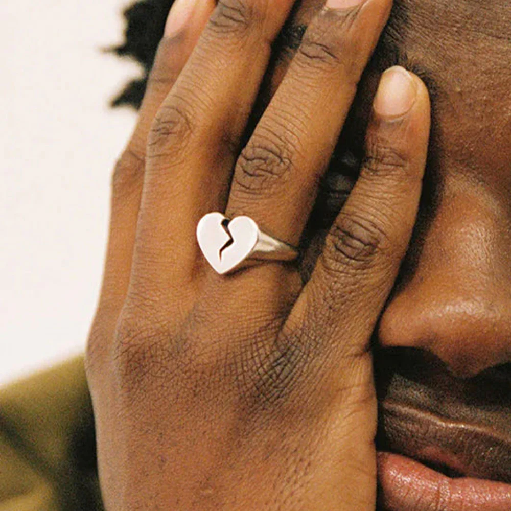 TWOJEYS - Bague Broken Heart - Argent - Image 2