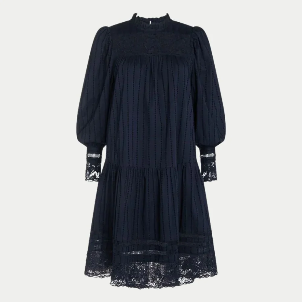 Ulla Johnson - Robe Colette - Bleu nuit