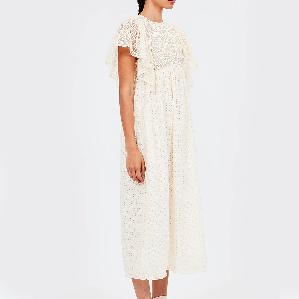 Ulla Johnson - Robe Mirabelle - Ivoire - Image 2
