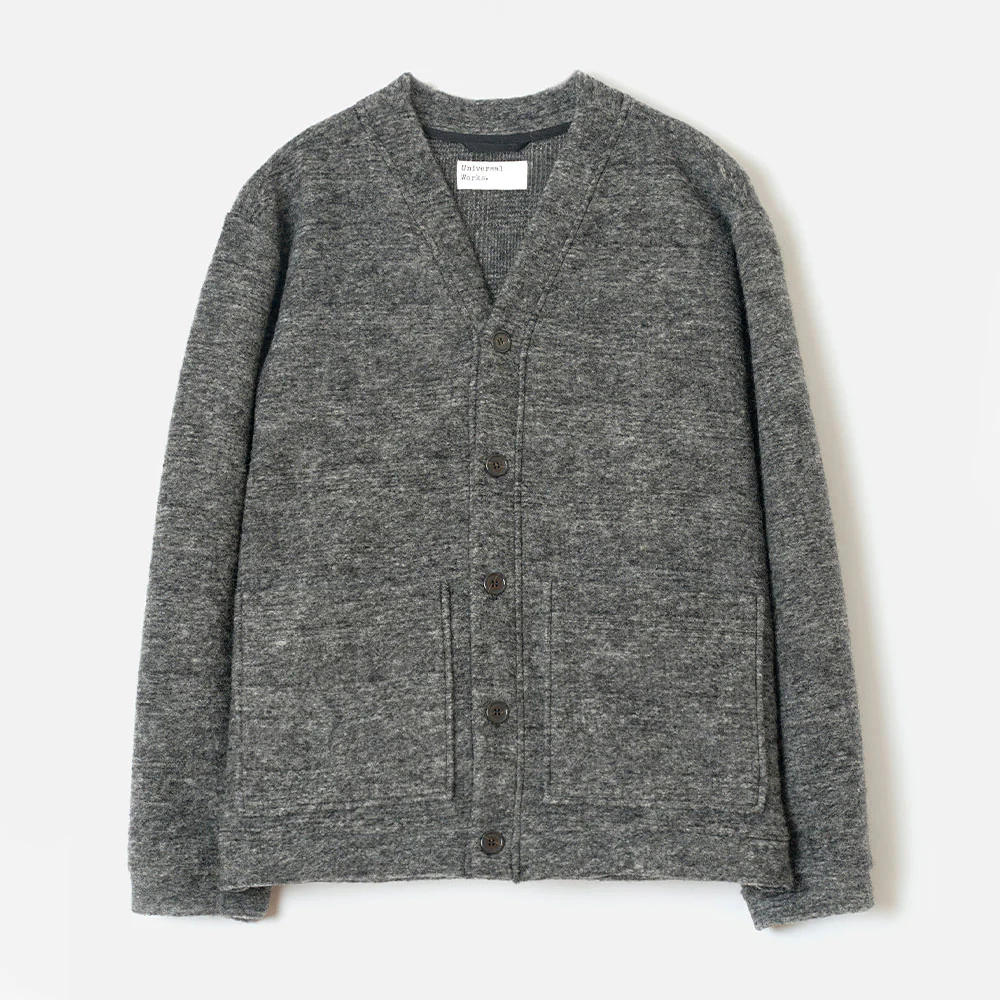 Universal Works - Cardigan Advance - Gris