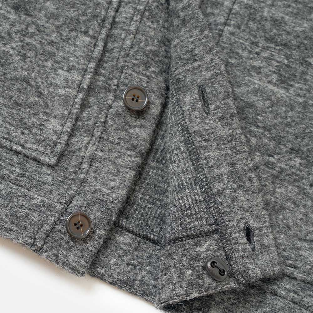 Universal Works - Cardigan Advance - Gris - Image 3
