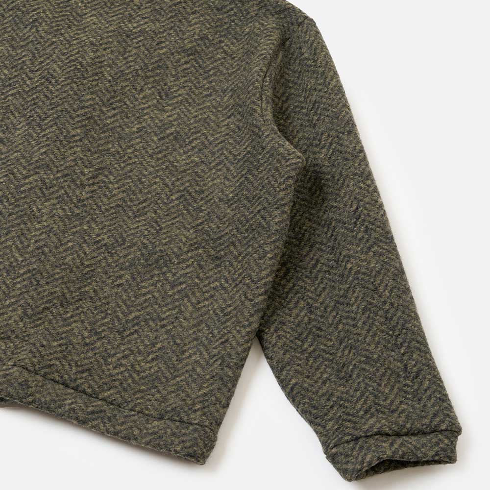 Universal Works - Cardigan Advance - Olive - Image 4