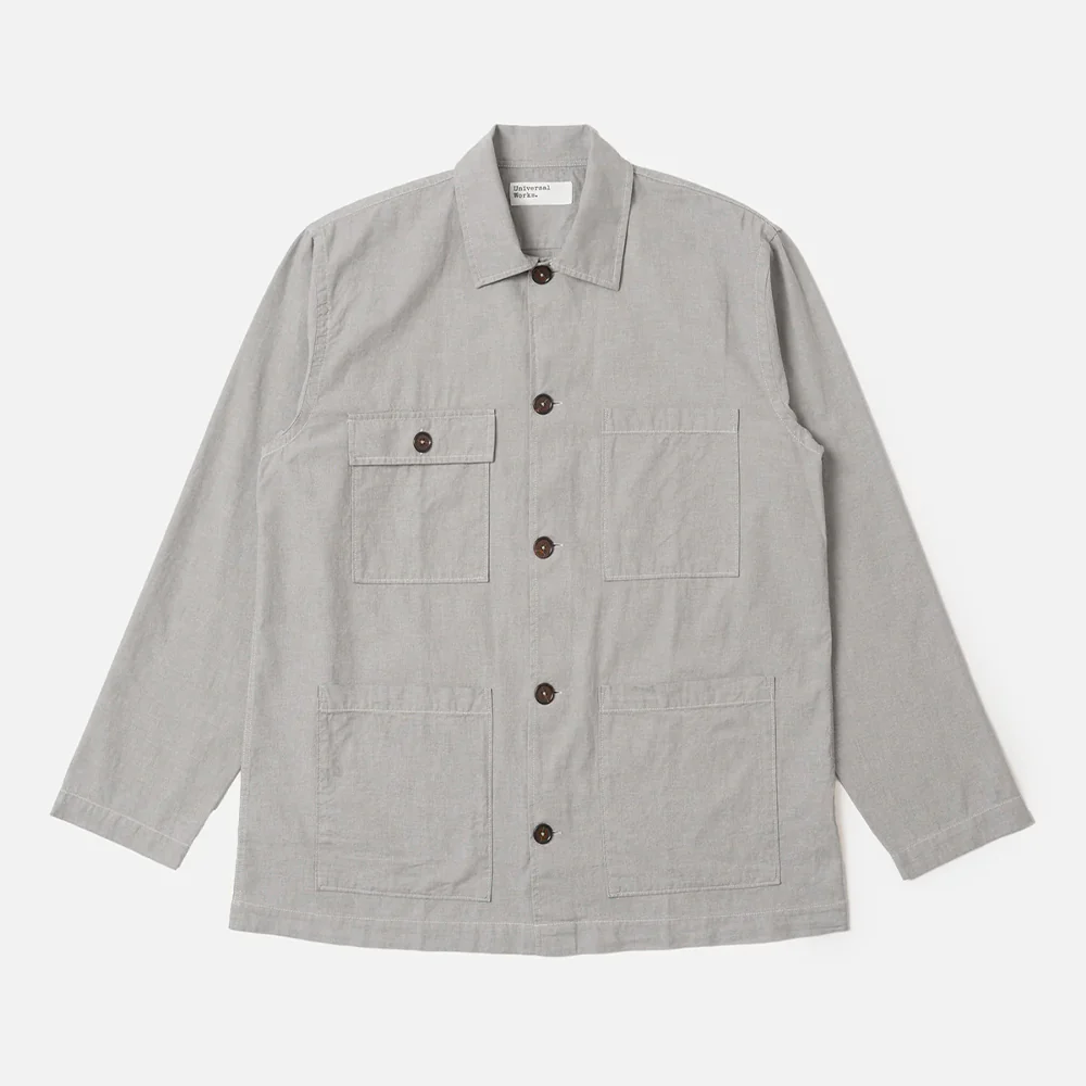 Universal Works - Chemise Dockside - Gris