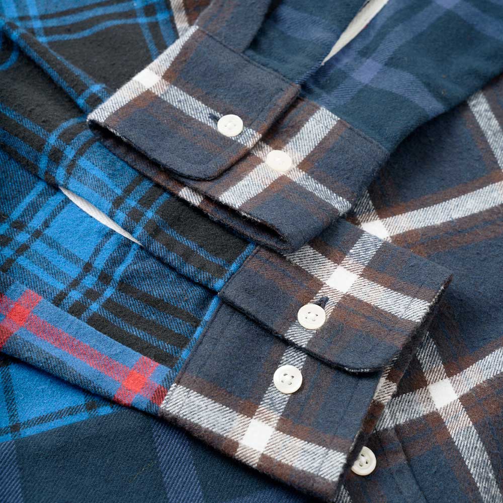 Universal Works - Chemise Lazy Day - Bleu - Image 3