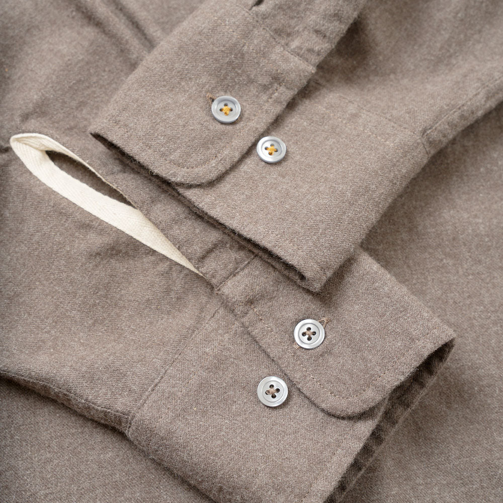 Universal Works - Chemise Square Pocket - Marron - Image 3