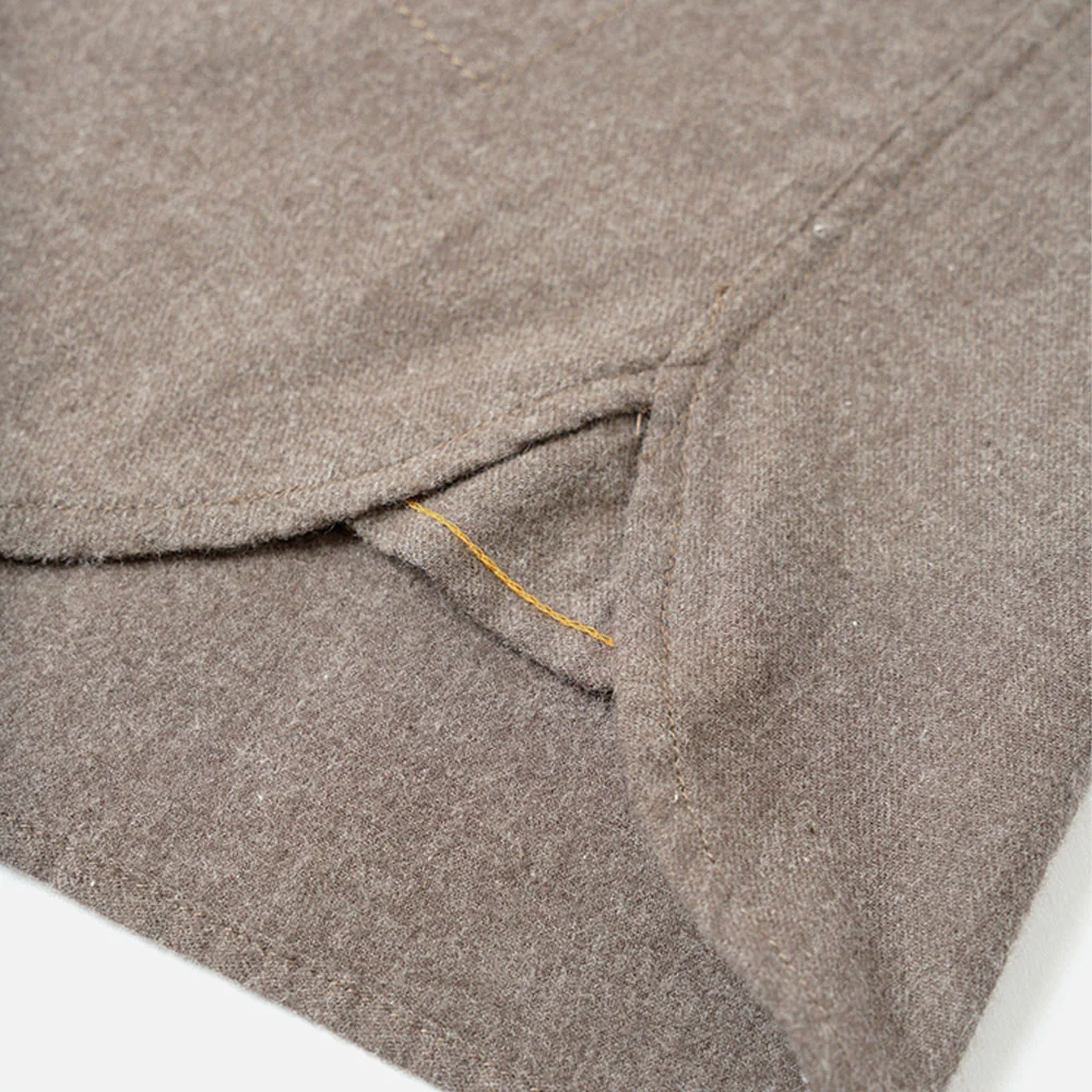 Universal Works - Chemise Square Pocket - Marron - Image 4