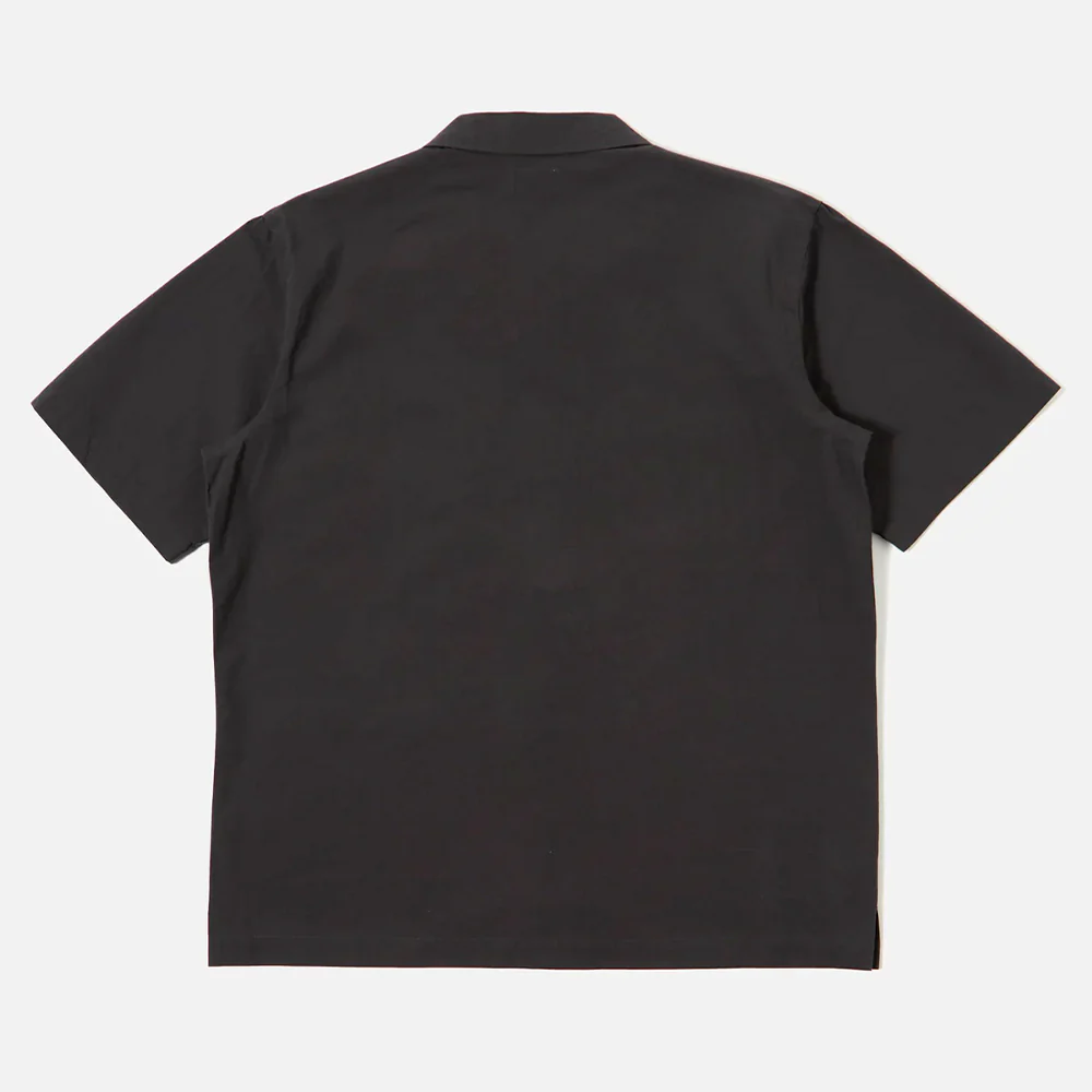 Universal Works - Chemise Tech SS Dwight - Noir - Image 2