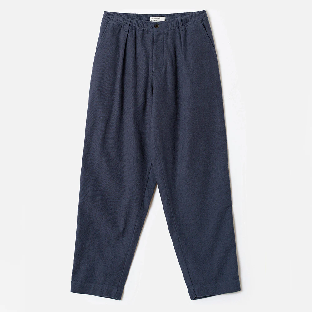 Universal Works - Pantalon Oxford Micro Canvas - Marine