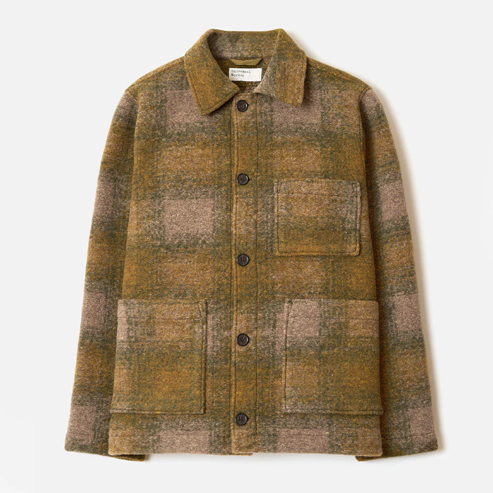 Universal Works - Surchemise Tag - Olive