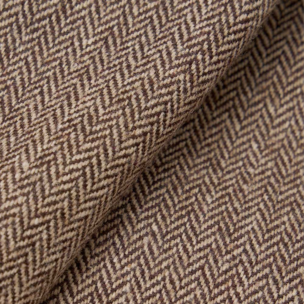 Universal Works - Veste à Chevrons - Marron - Image 3