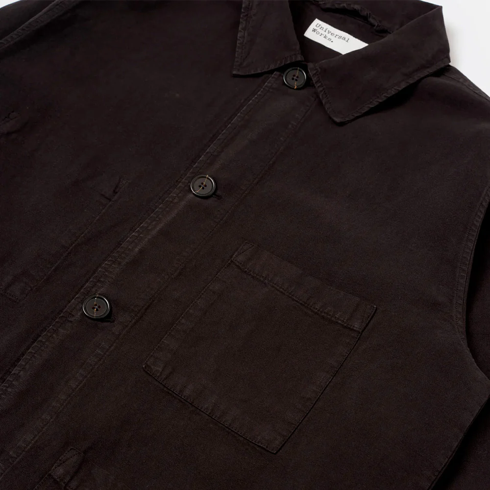 Universal Works - Veste Coverall - Licorice - Image 4