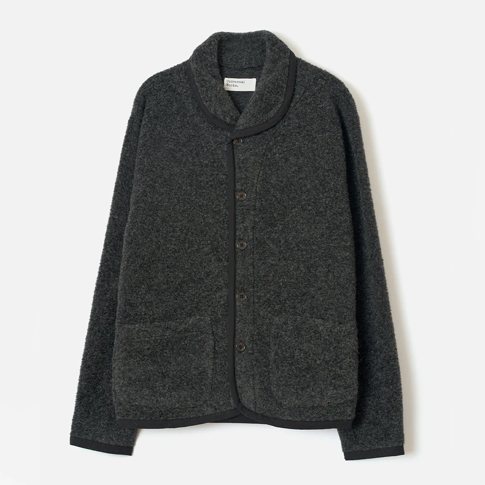 Universal Works - Veste Lancaster - Charbon