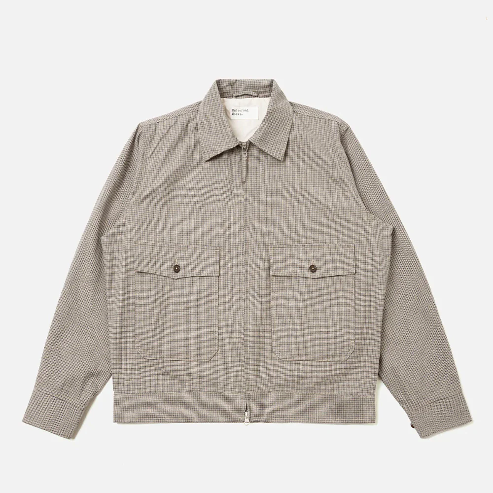 Universal Works - Veste Lucas - Marron Multi