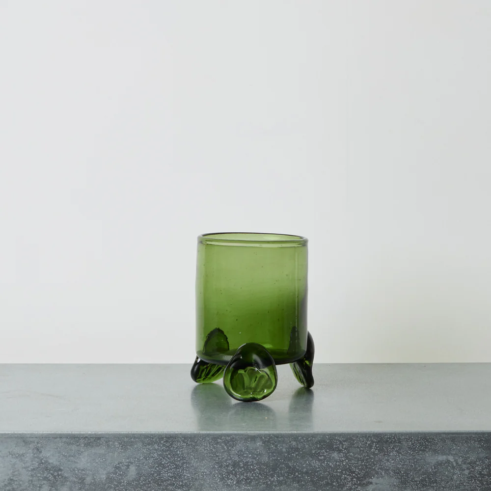 Vase Hurricane - Vert Fumé