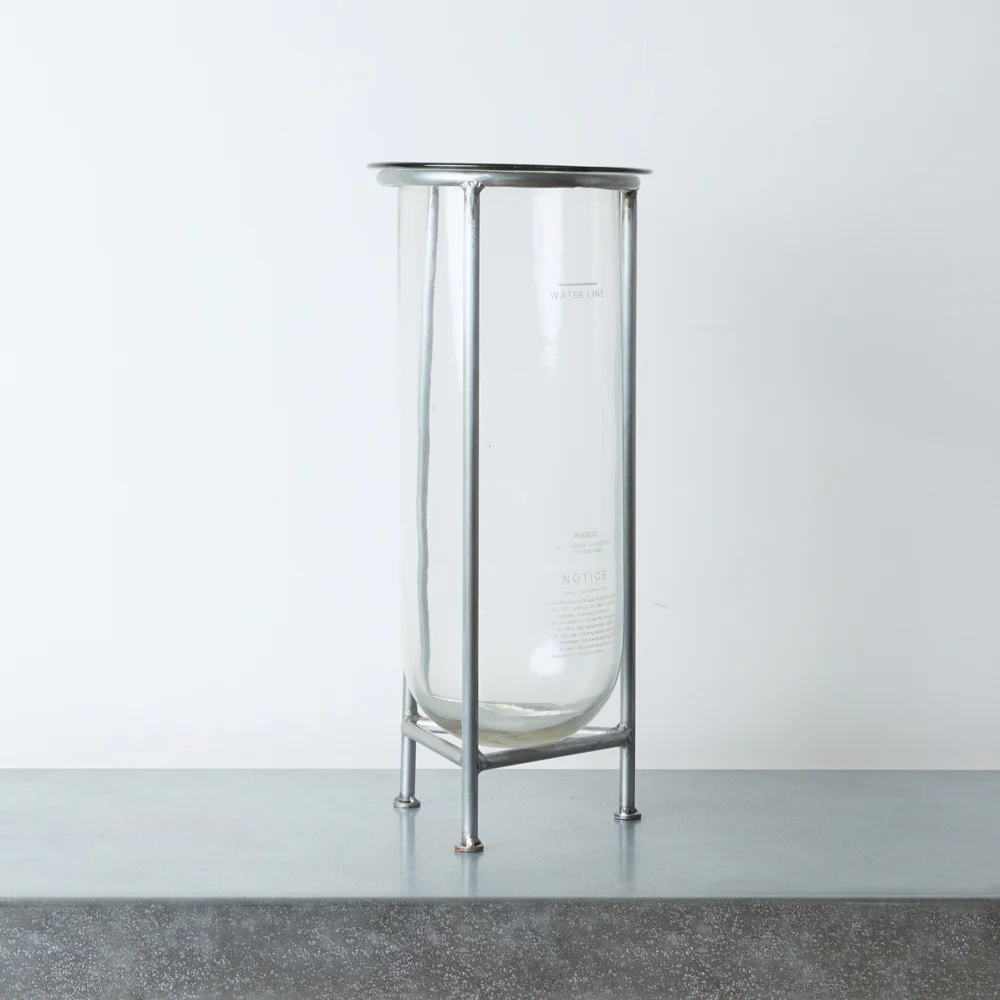 Vase tube avec support - Image 2