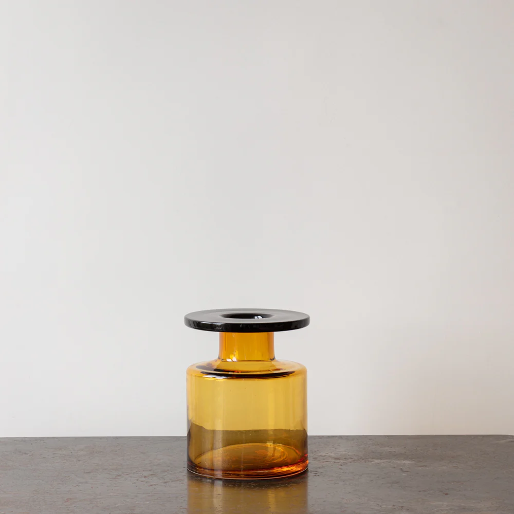 Serax - Vase Wind & Fire - Ambre et Noir - Image 2