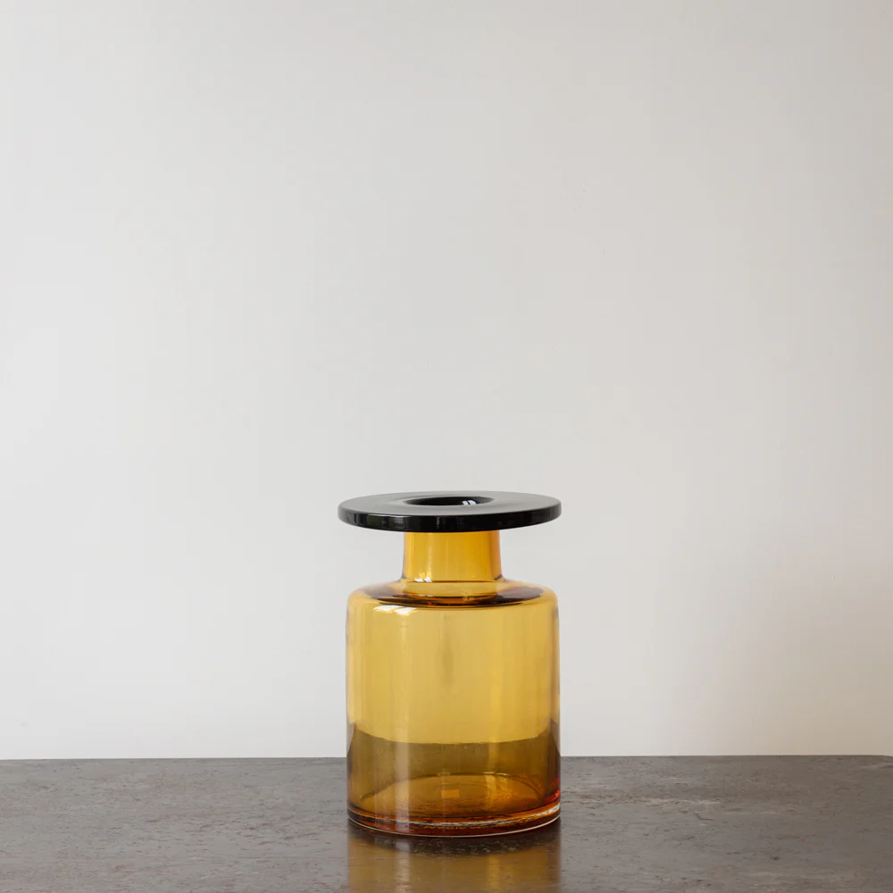 Serax - Vase Wind & Fire - Ambre et Noir - Image 4