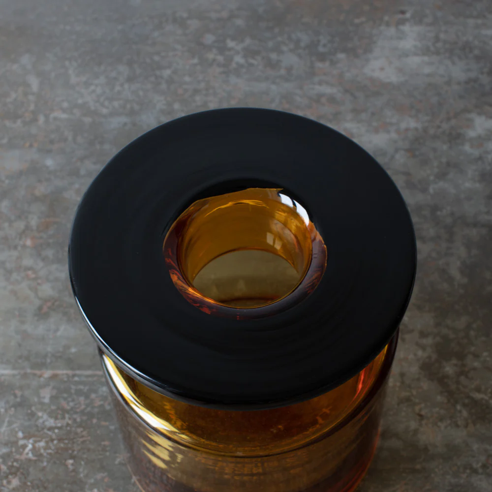 Serax - Vase Wind & Fire - Ambre et Noir - Image 6
