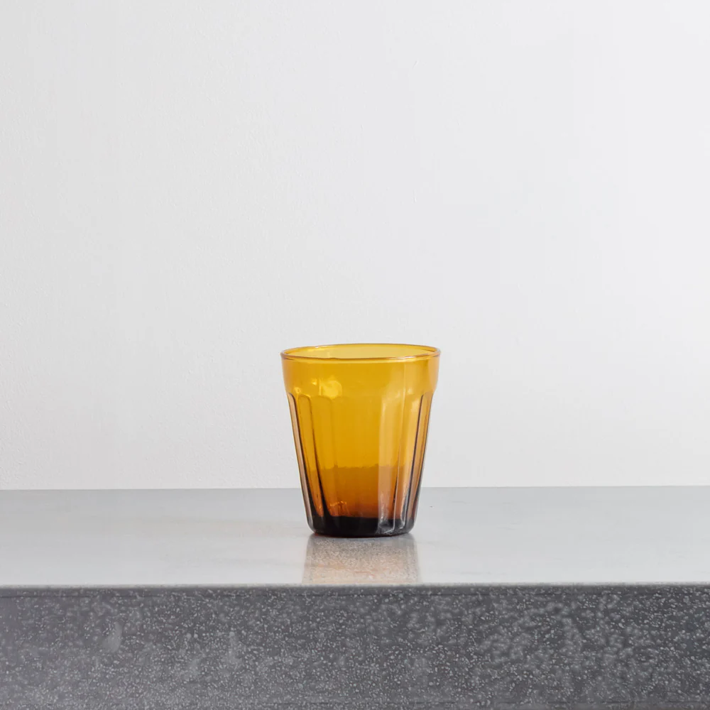 Verre à eau Lucca - Ambre
