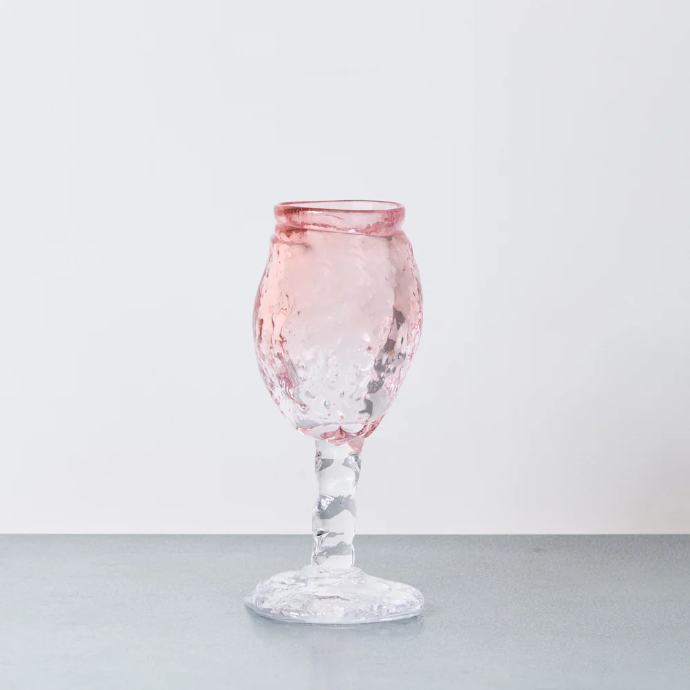 Verre à vin - Rose Aurora - Image 2