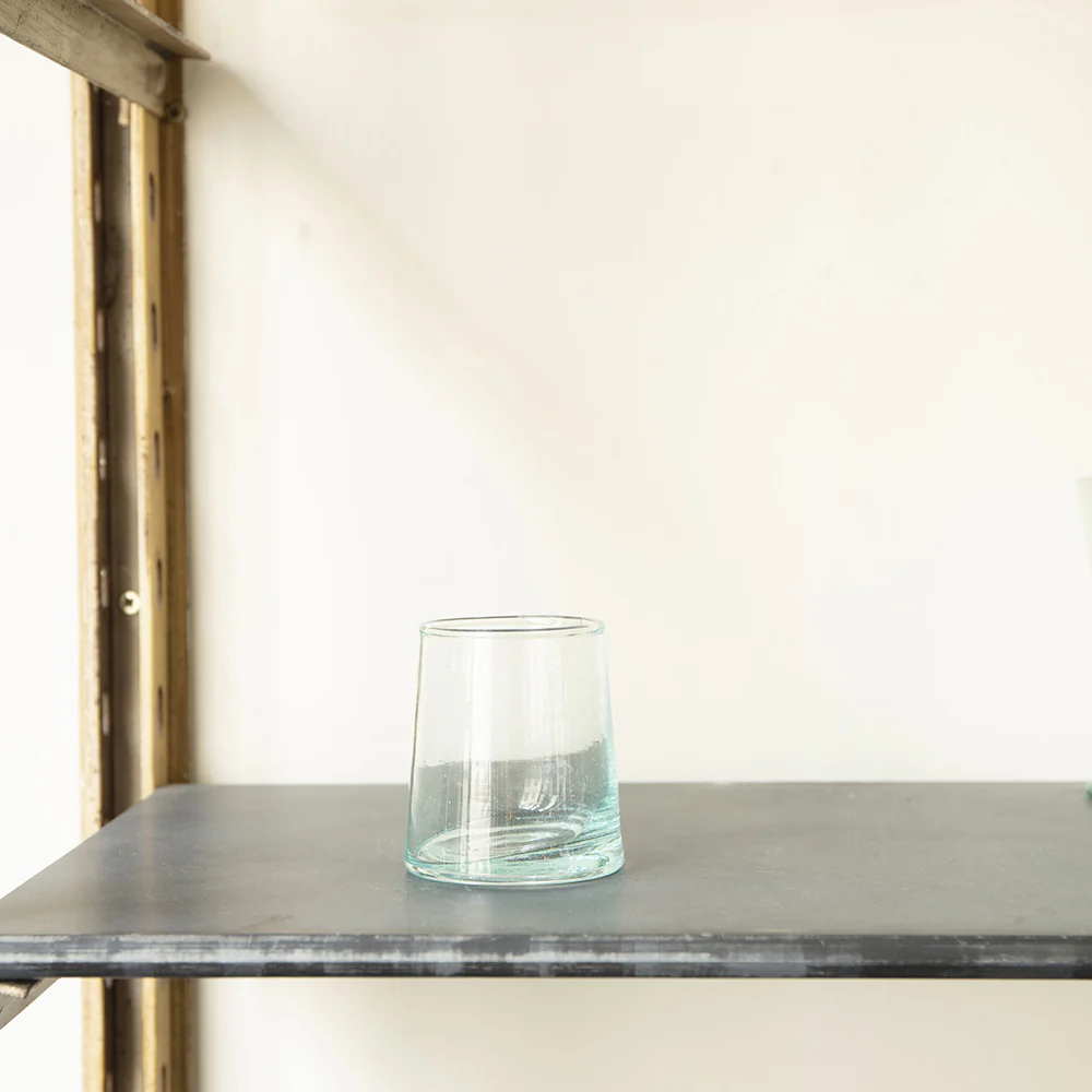 Verre conique en verre soufflé - Image 2
