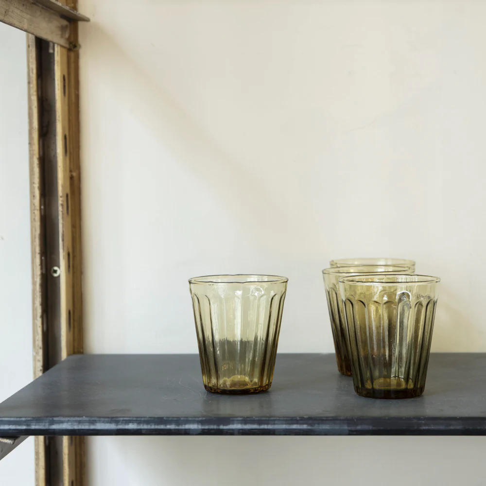 Verre Ă eau Lucca - Vert Olive - Image 3
