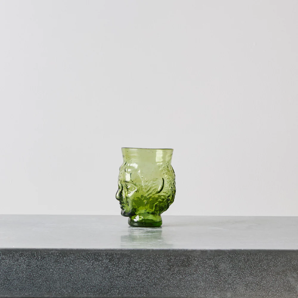 Verre portrait - Olive - Image 2