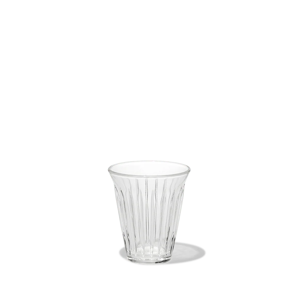 Verre à thé en verre pressé - Zinc - Image 3