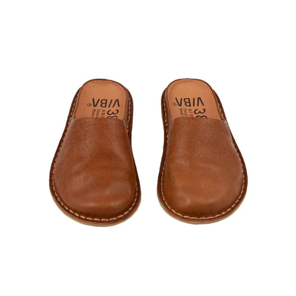 Vibae - Sabot Roma - Marron Cognac - Image 6