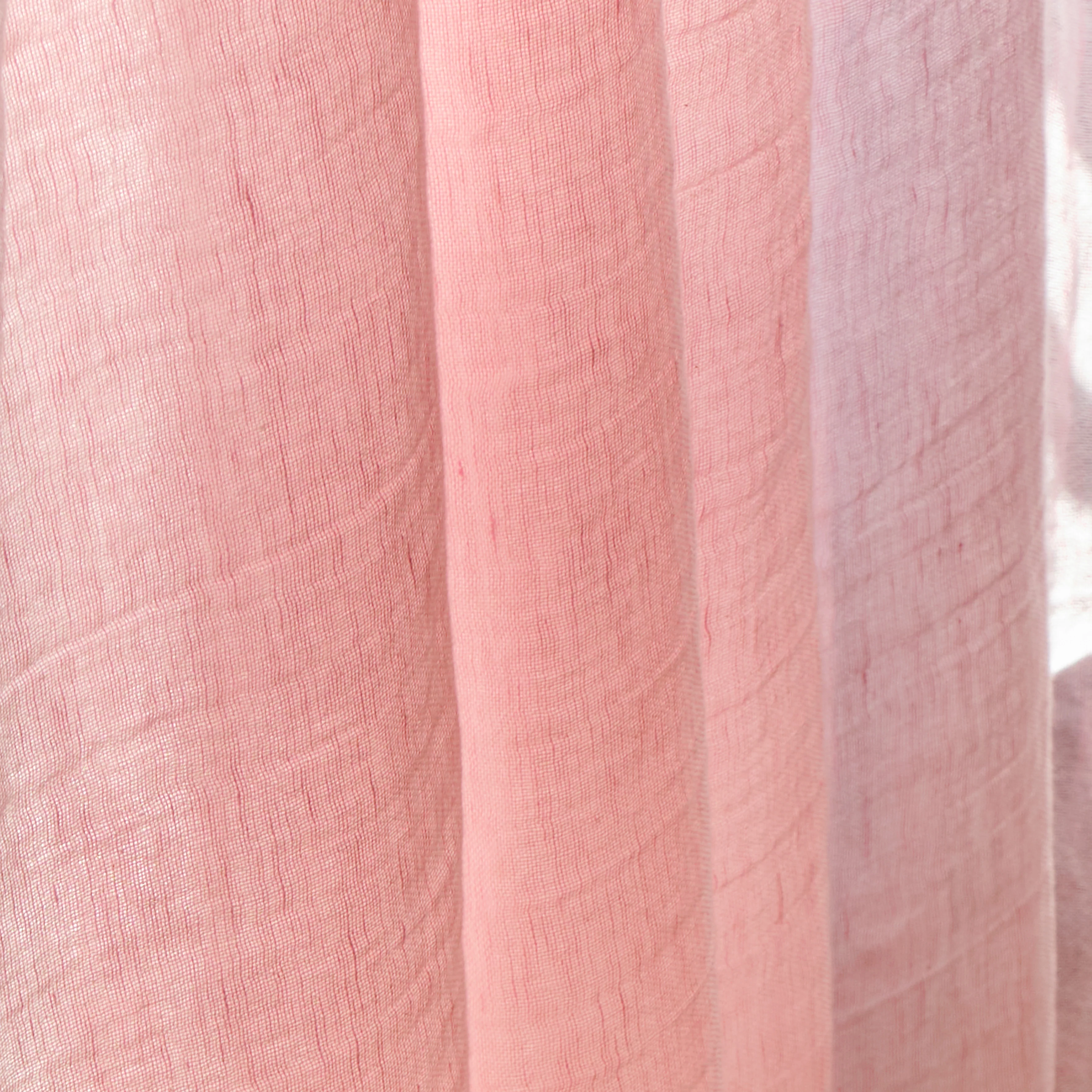 Voile en lin & coton - Rose Granité - Image 3