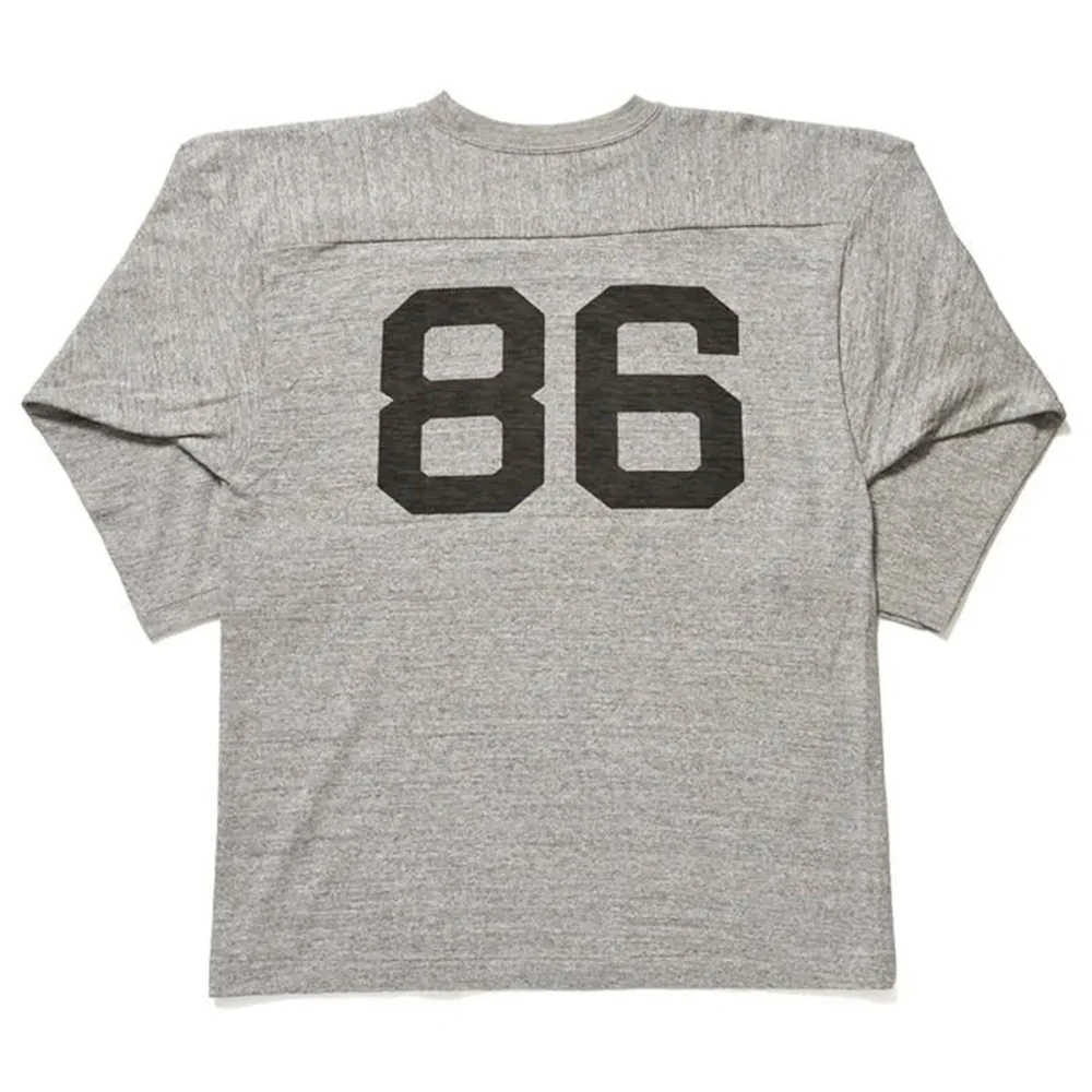 Warehouse & Co - T shirt Sleeve Football 4063 - Gris - Image 2