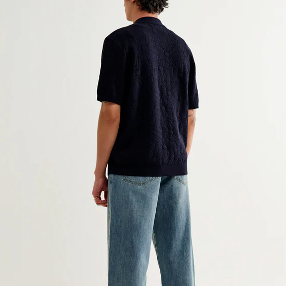 Wax London - Chemise Tellaro SS - Marine - Image 4