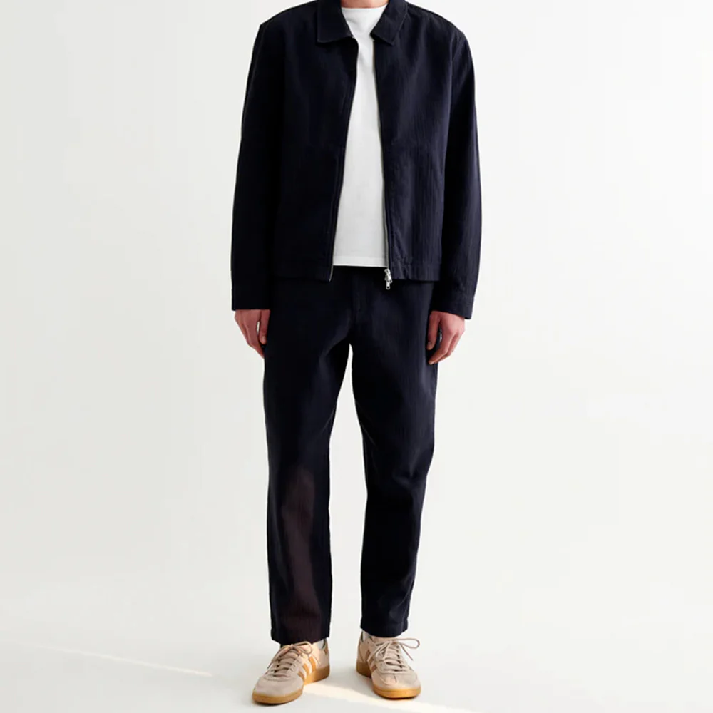 Wax London - Pantalon Kurt - Marine - Image 3