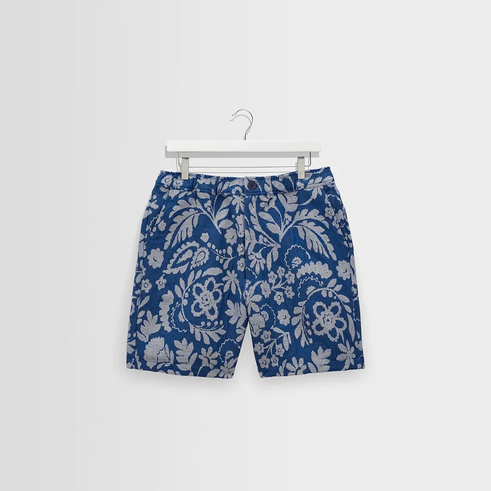Wax London - Short Kurt - Bleu Ecru