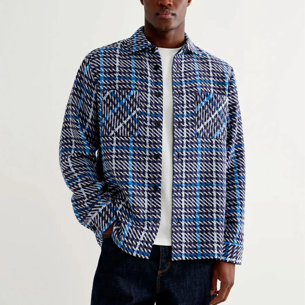 Wax London - Surchemise Whiting - Bleu Marine - Image 2