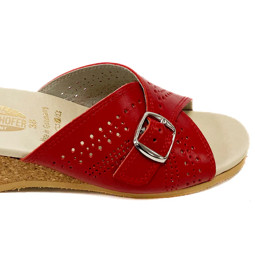 Worishofer - Mule 251 - Rouge - Image 2