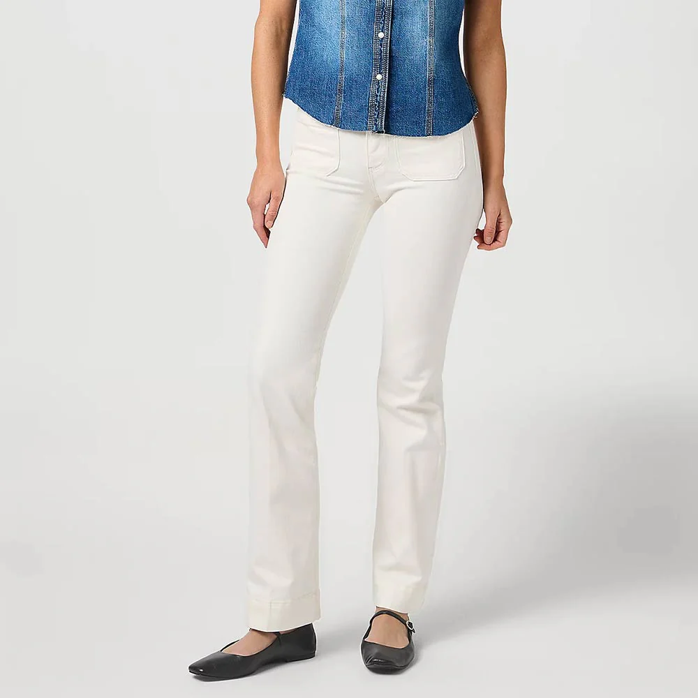 Wrangler - Jeans Flare - Worn White - Image 2