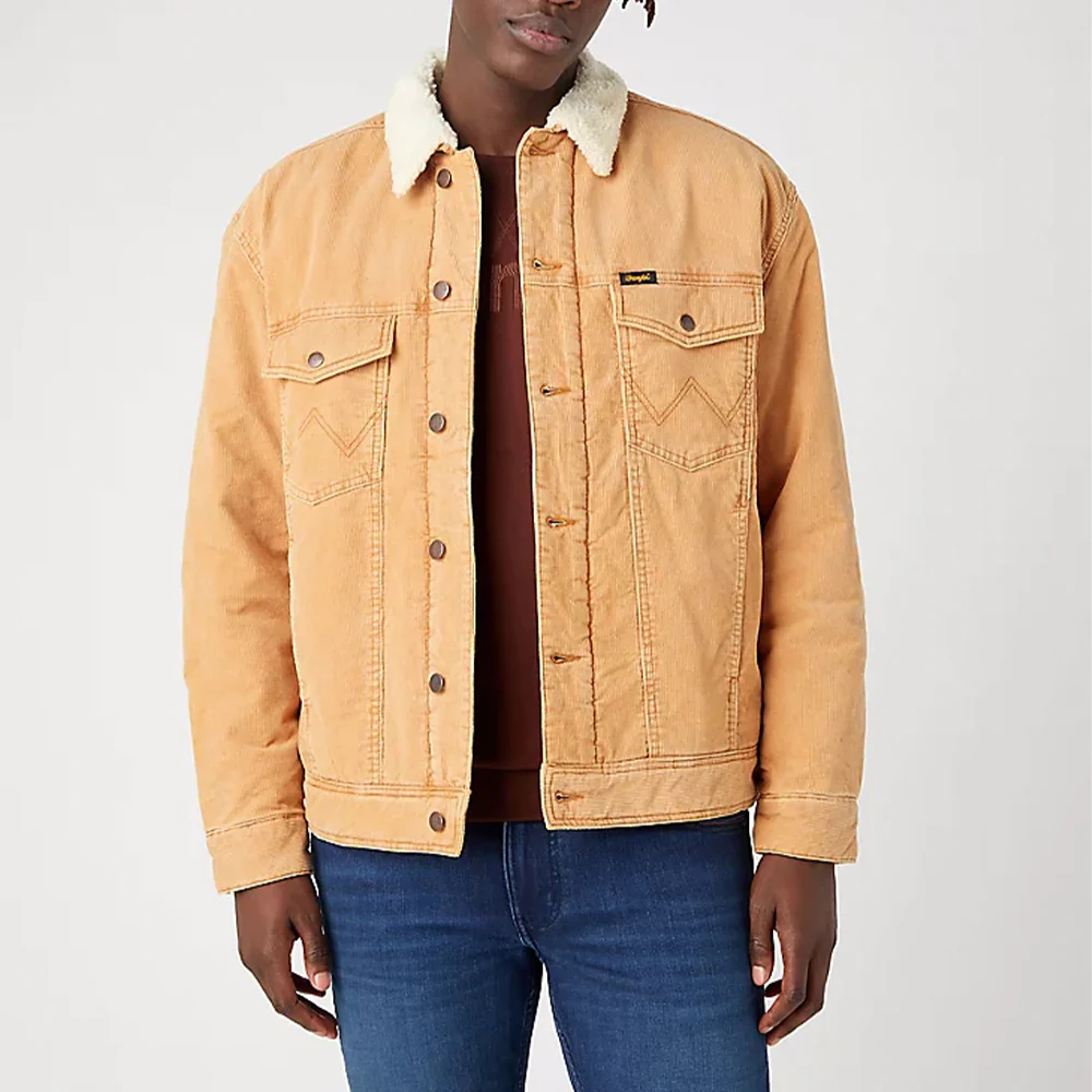 Wrangler - Veste en Jean - Camel - Image 2