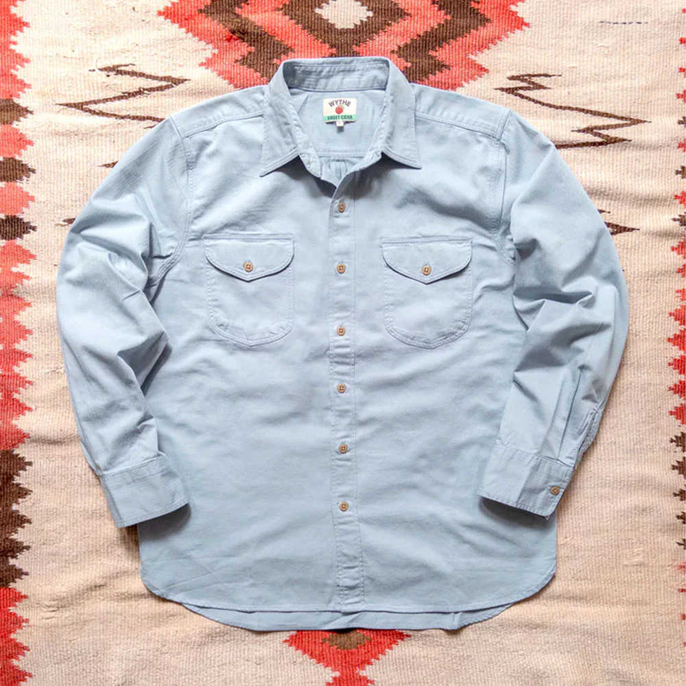 Wythe - Chemise Officier - Bleu
