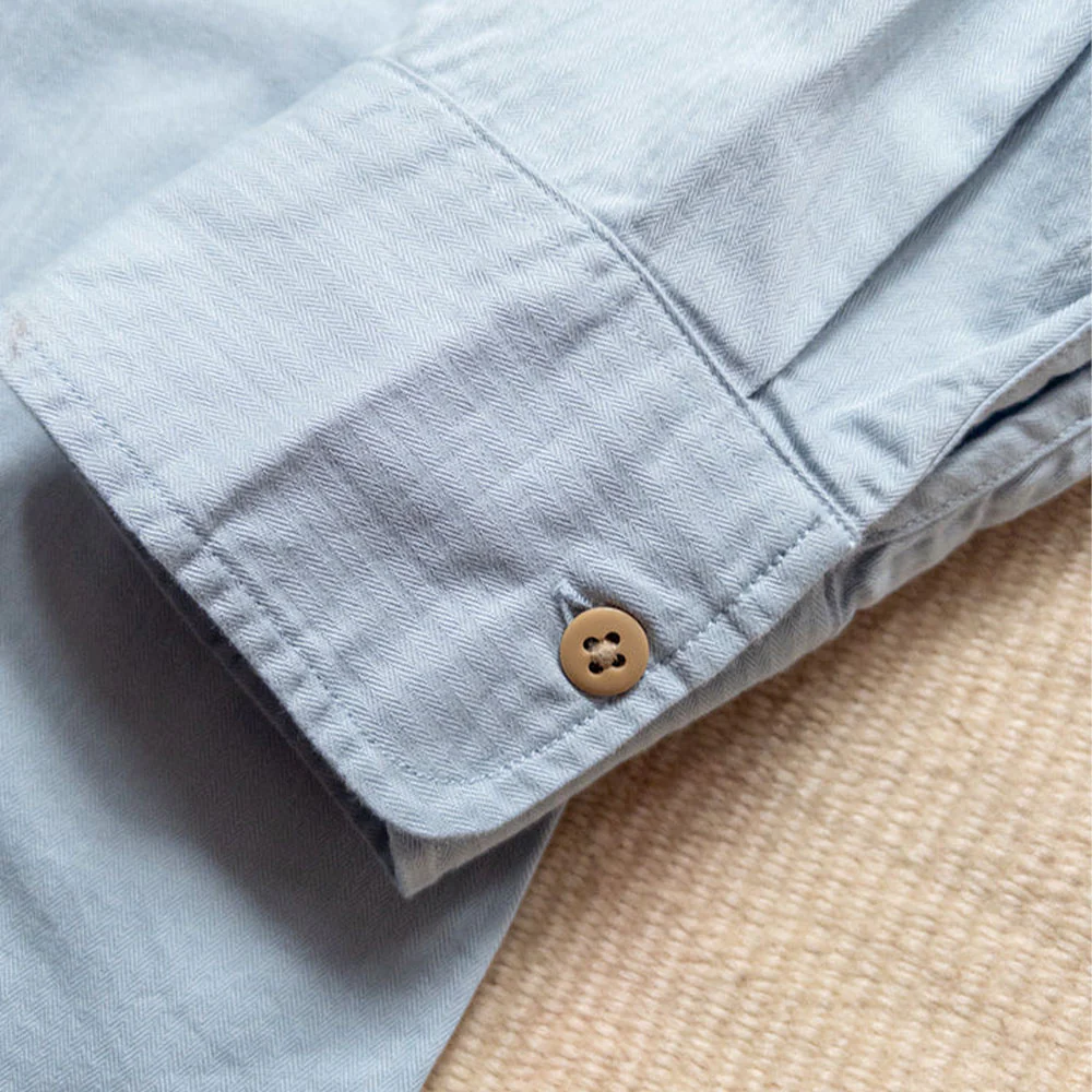 Wythe - Chemise Officier - Bleu - Image 3
