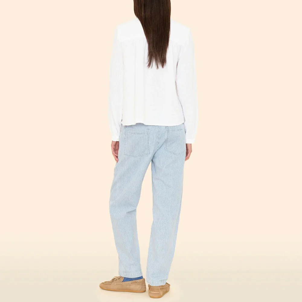 Xirena - Pantalon Baxter - Bleu Railroad - Image 3