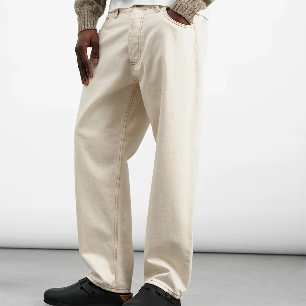 YMC - Jeans BEZ - Ecru - Image 3